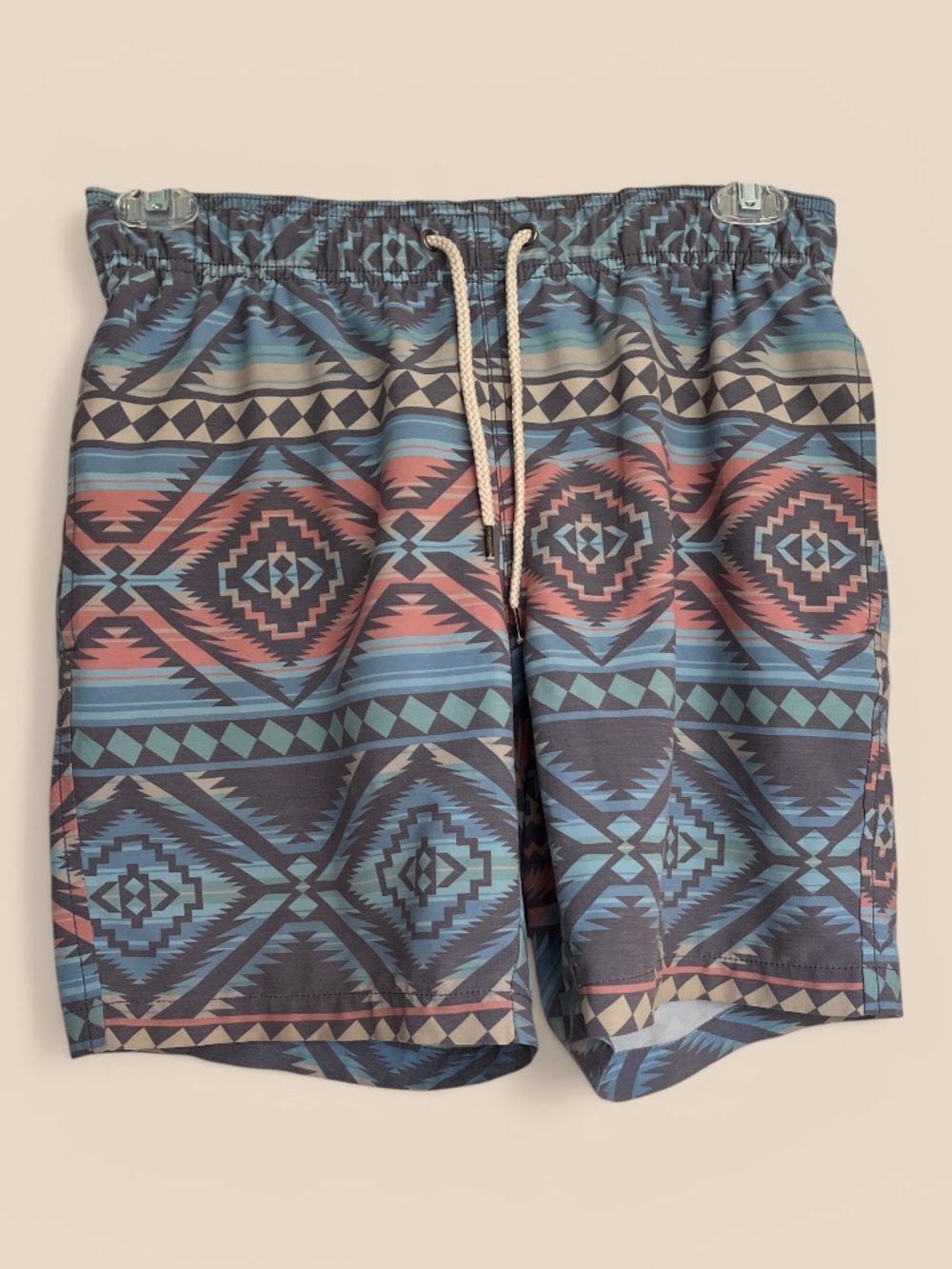 Faherty MENS 7" Swim Trunks Size M